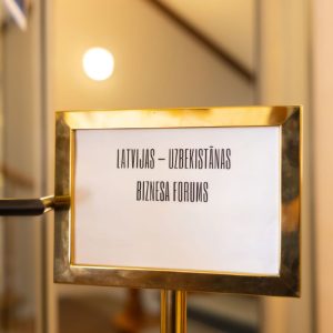 4. Augustā Rīgā, notiks Latvijas – Uzbekistānas biznesa forums