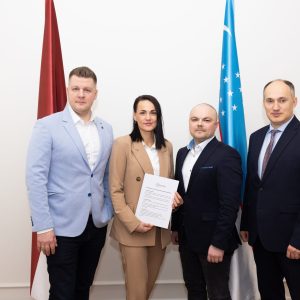 Degvielas uzpildes staciju tīkls KOOL kļūst par Uzbekistānas-Latvijas Tirdzniecības kameras goda biedru