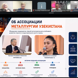 Онлайн-встреча между PwC Latvija и Ассоциацией металлургической промышленности Узбекистана